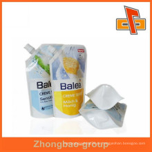 Liquid Filling Sealing Plastic Bag, Spout Verpackungsbeutel im professionellen Druck